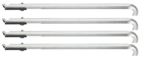 Puller hook set 178 mm with spacers, 4 pieces - 8012080 (1)