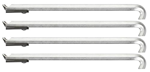 Puller hook set 178 mm with spacers, 4 pieces - 8012160 (1)
