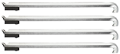 Abzughaken-Satz 226 mm mit Abstandshaltern 4-teilig - 8110250