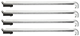 Puller hook set 226 mm with spacers, 4 pieces - 8110250 (1) (Thumbnail)