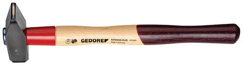 ROTBAND-PLUS metalworking hammer with hickory handle 300 g - 8584040 (2)