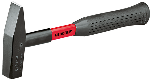 Engineer's hammer fibregl. handle, 600g - 8598500 (1)