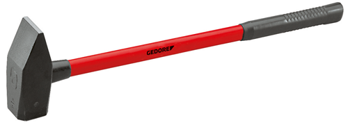 Sledgehammer with fiberglass handle 700 mm 4 kg - 8614210 (1)