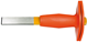 Slotting chisel flat oval with hand protection 240x26x7 mm - 8723930 (1) (Thumbnail)