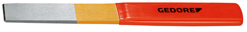 Slotting chisel flat oval with plastic handle 240x26x7 mm - 8724230 (1)