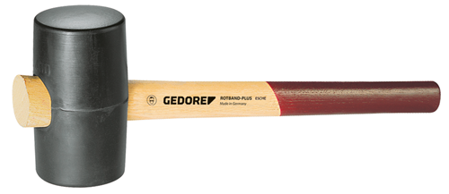 Rubber mallet hard d 65 mm - 8825770 (1)