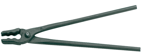 Blacksmith's tongs with wolf's jaw 400 mm - 8845290 (1)
