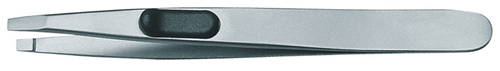 Precision tweezers flat gripping surface matt, glare-free - 1881671 (1)