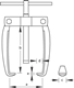 Battery-terminal puller 2-arm 70x70 mm - 1657089 (2) (Thumbnail)
