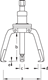 Puller TWIST+PULL 3-armed with rotary lock 30x130 mm - 1748173 (5) (Thumbnail)