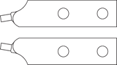 Ersatzspitzen-Paar gerade d 3,2 mm - 3534472