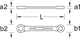 Double ended ring spanner external-TX E10xE12 - 6059990 (2) (Thumbnail)