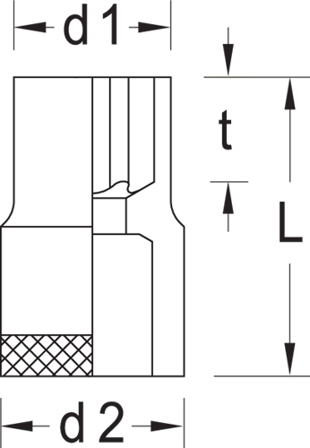 Socket 1/2" TX E10 - 6145720 (1)