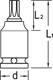 Impact socket 1/2" TX T45 - 1603124 (2) (Thumbnail)