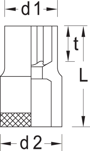 Socket 3/8" TX E8 - 6250510 (2)