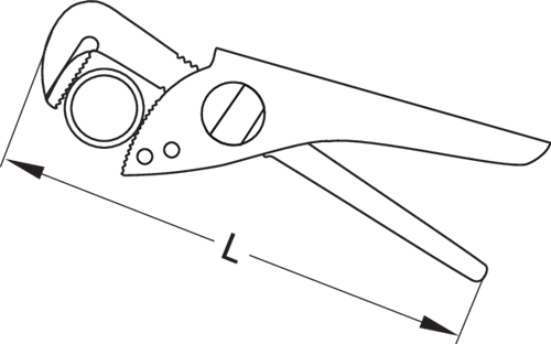 High speed pipe wrench 12" - 6419520 (3)