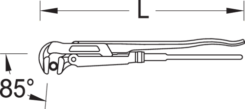 Pipe wrench 2" - 6437500 (4)