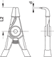 Assembly pliers for external circlips angled 85-140 mm - 6702780 (2) (Thumbnail)