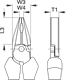 Power combination pliers, dip-insulated, 225 mm - 6708040 (3) (Thumbnail)