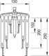 Puller set with 9 hooks 200x150/220/300 mm - 1675990 (3) (Thumbnail)