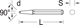 Centre punch 120x10x4 mm - 8721050 (2) (Thumbnail)
