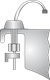 Standing tap nut wrench 260 mm - 2829274 (4) (Thumbnail)