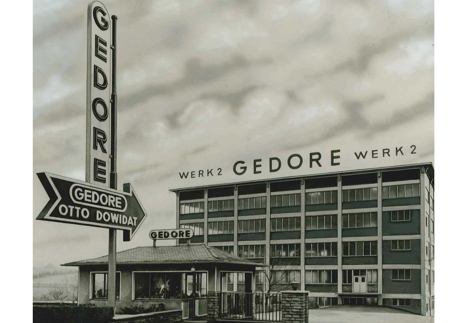 Foto des historischen Gedore Werkes
