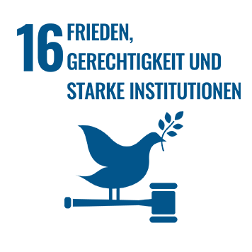 Icon Frieden, Gerechtigkeit und starke Institutionen