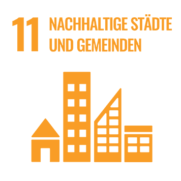 Icon nachhaltige Städte und Gemeinden