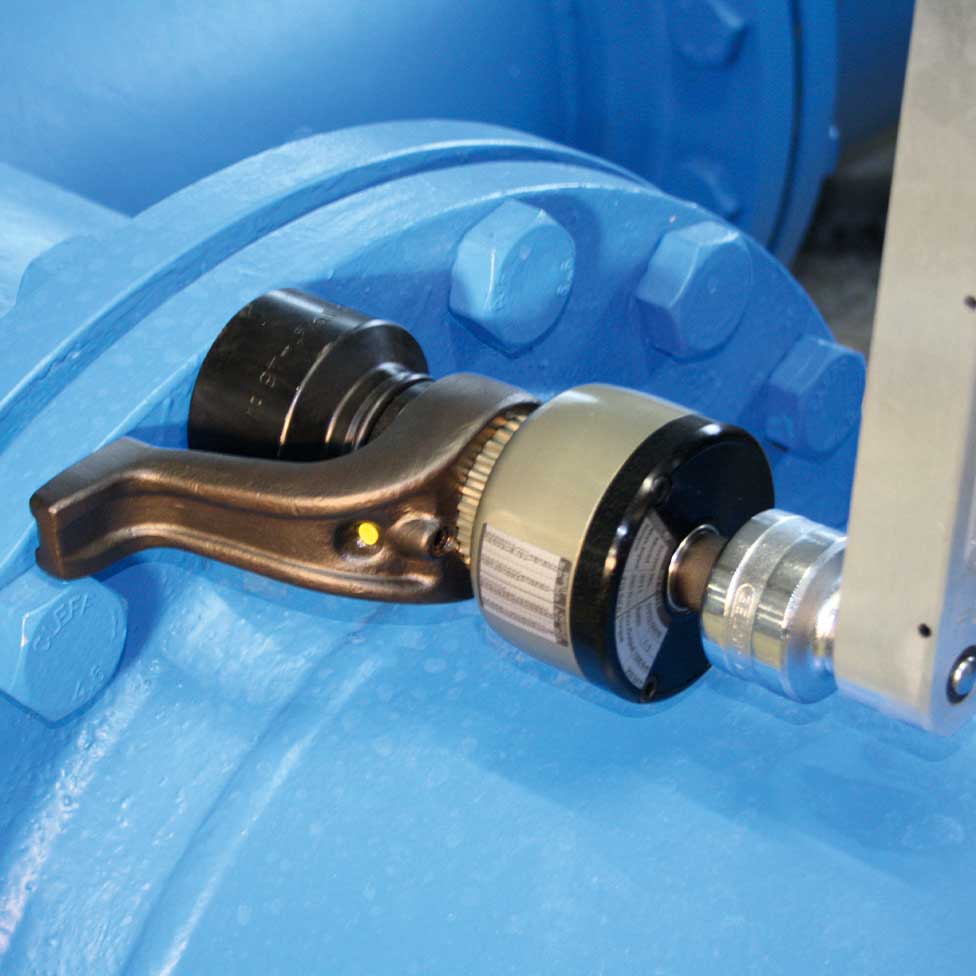 GEDORE Torque Solutions Drehmomentvervielfältiger in Anwendung