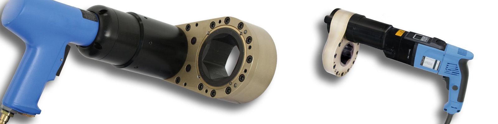 Verschiedene Perspektiven des GEDORE Torque Solutions Seitenschraubers LES