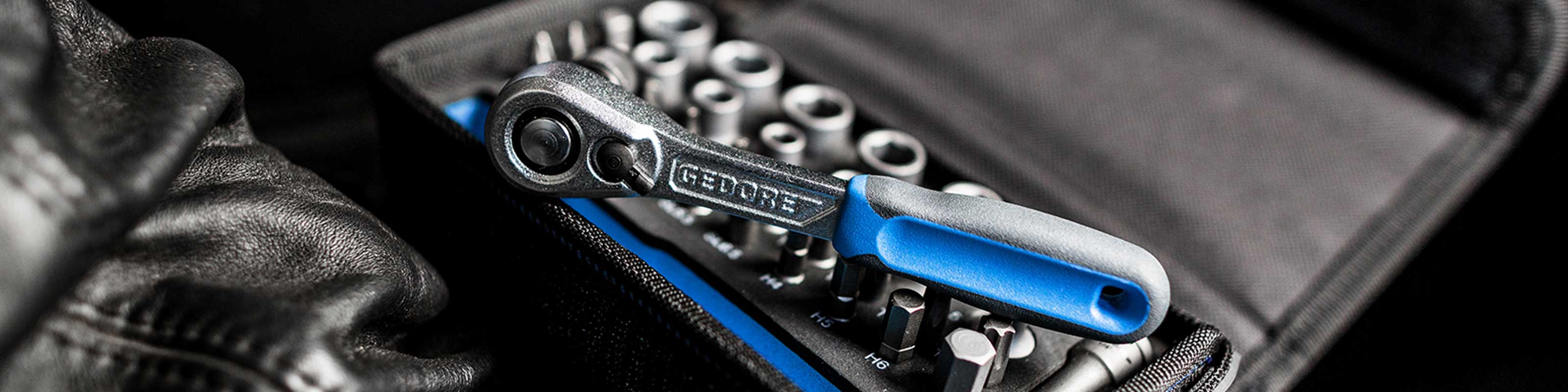 GEDORE TC Serie Steckschlüssel-Satze in Textiltaschen
