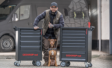 Neuer Kooperationspartner Hassan aka. Habu für GEDORE red Werkzeuge