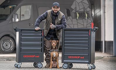 Neuer Kooperationspartner Hassan aka. Habu für GEDORE red Werkzeuge