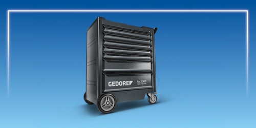 Gedore Werkstattwagen Grau