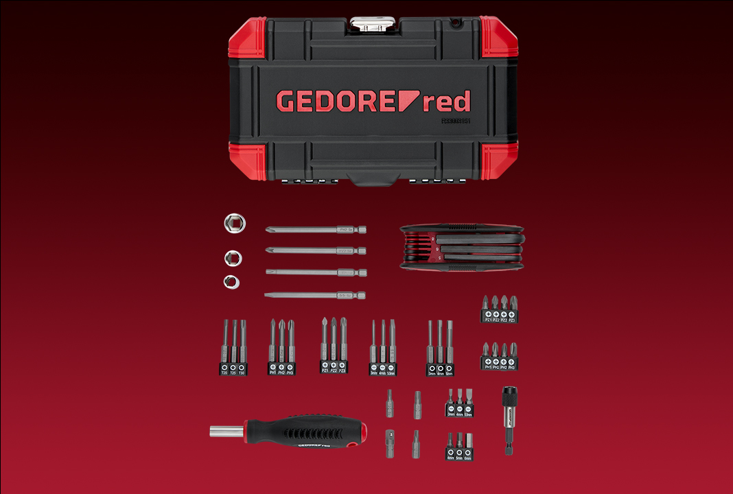 Werkzeuge im Gedore red Adventskalender