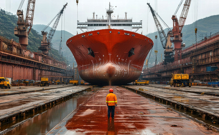 Werkzeuge für den Schiffsbau