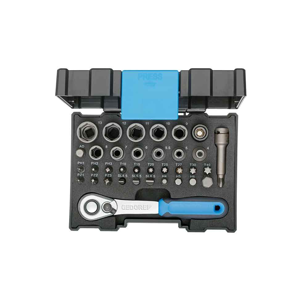 GEDORE Bit-Steckschlüssel-Satz 666-U-20