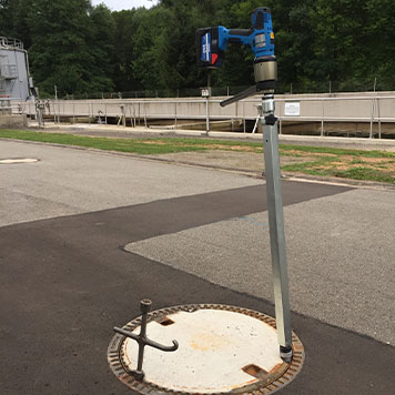 GEDORE Torque Solutions Schiebermaschine LDA-S im Einsatz bei den Stadtwerken Wittlich