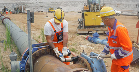 GEDORE Torque Solutions Hochmoment-Akkuschrauber LDA-05 im Einsatz bei RWE Power